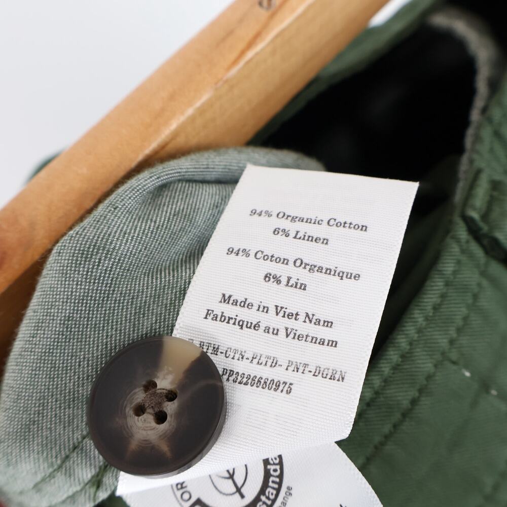 NWT Everlane The Everywhere Pant High-Rise Barrel Leg Dark Forest Green Size 00 - Picture 10 of 11